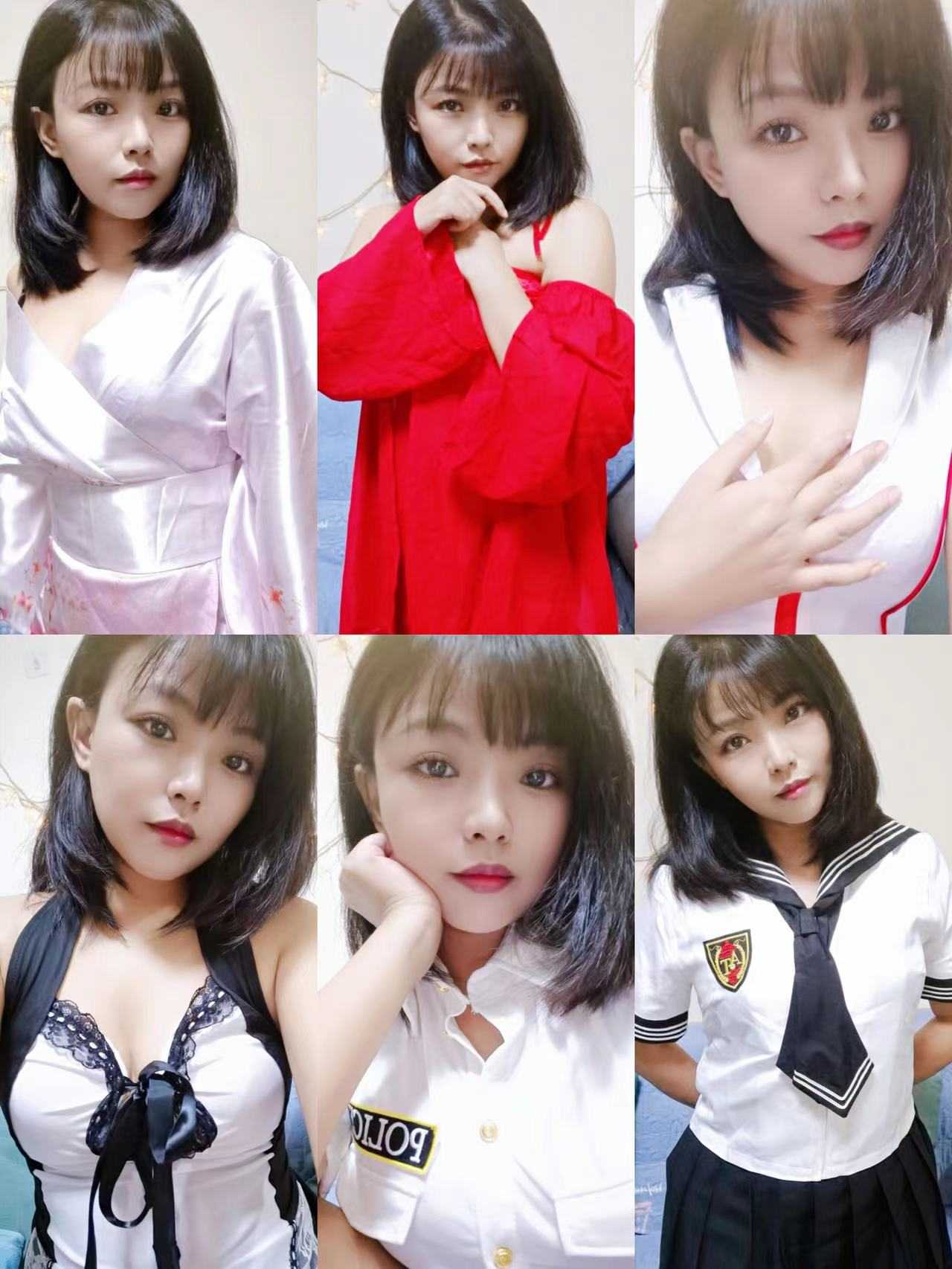 各种制服姿势满足你