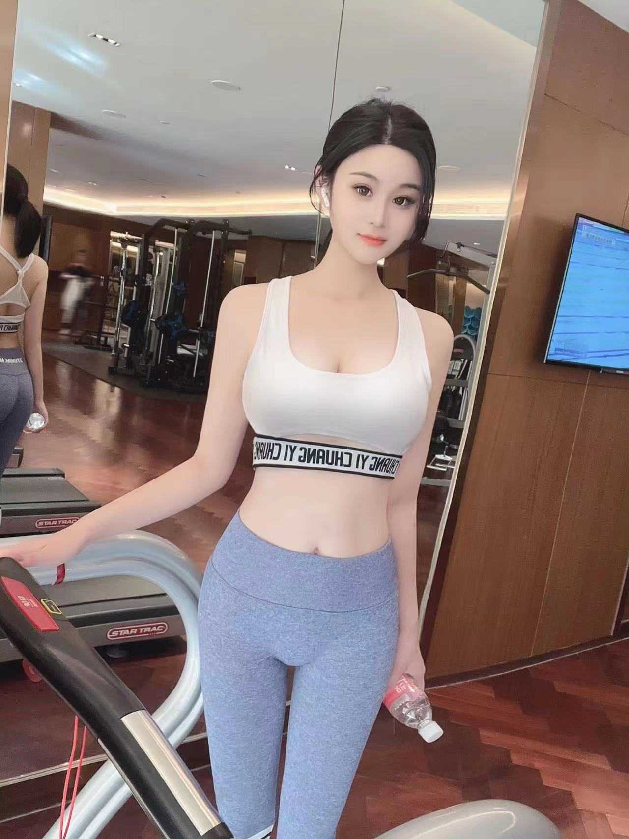 健身美女，心满意足， 喜欢服务好的强烈推荐！