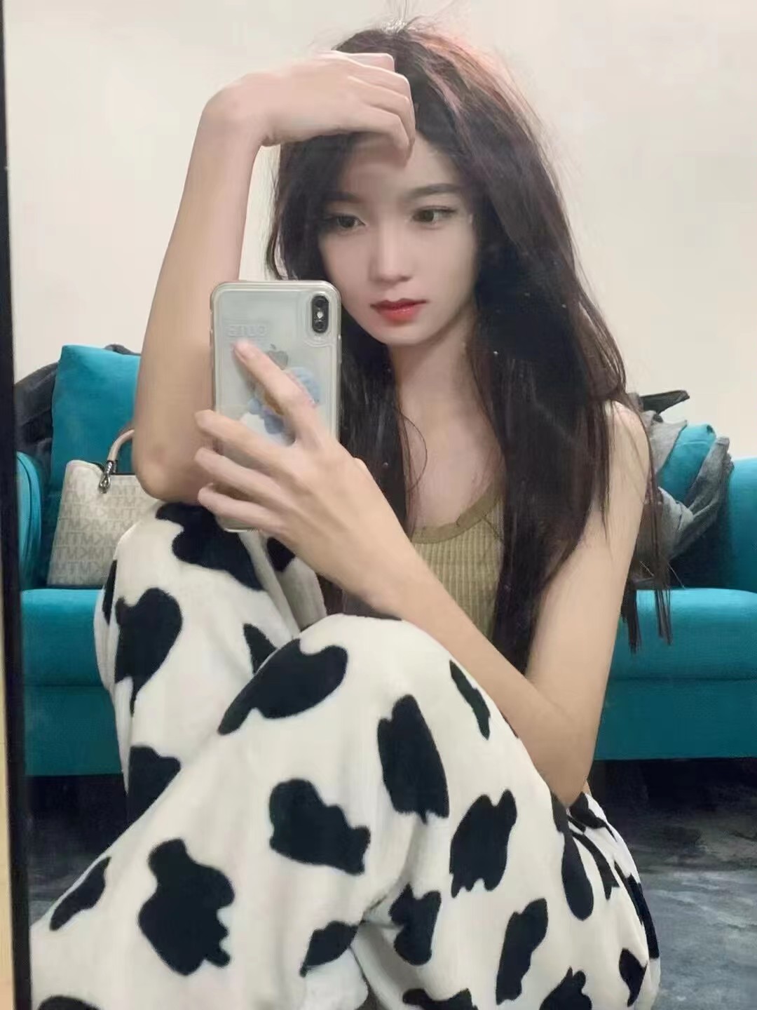 直接口的时候，那小表情真是欲仙欲死哈