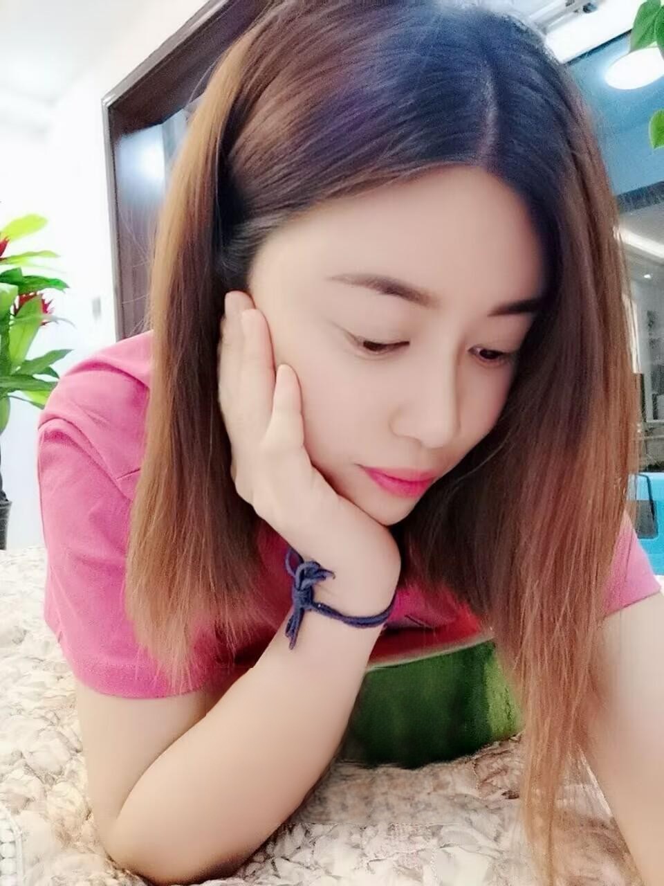 漂亮胸大长腿配合