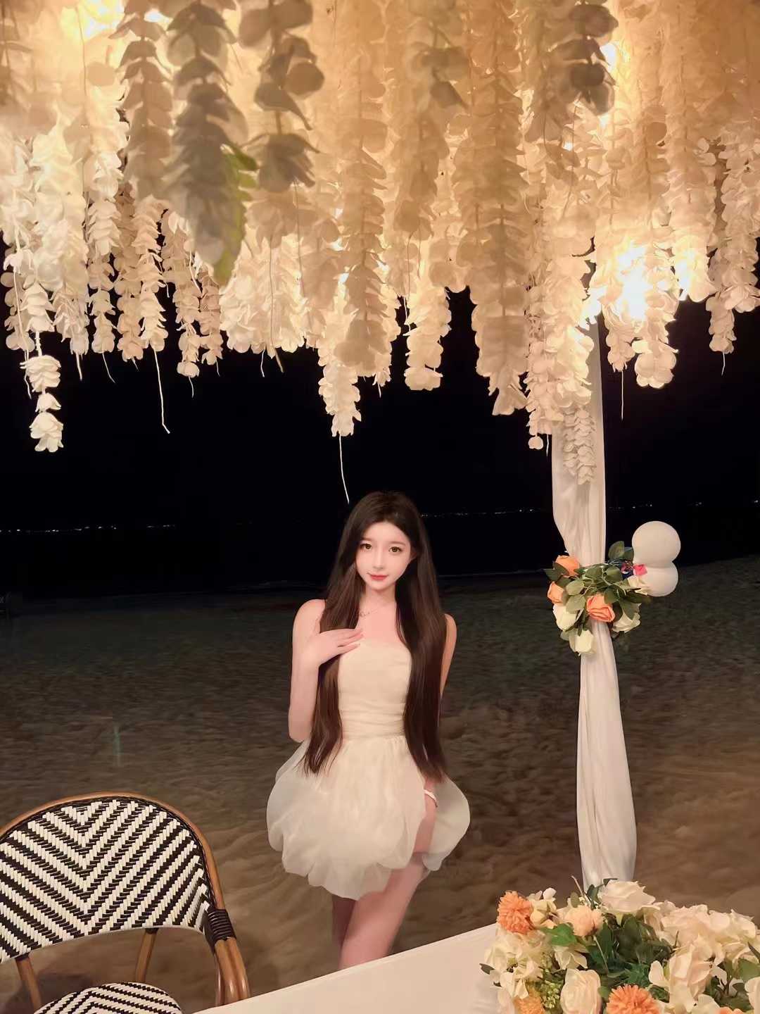 长腿女神，身材火辣