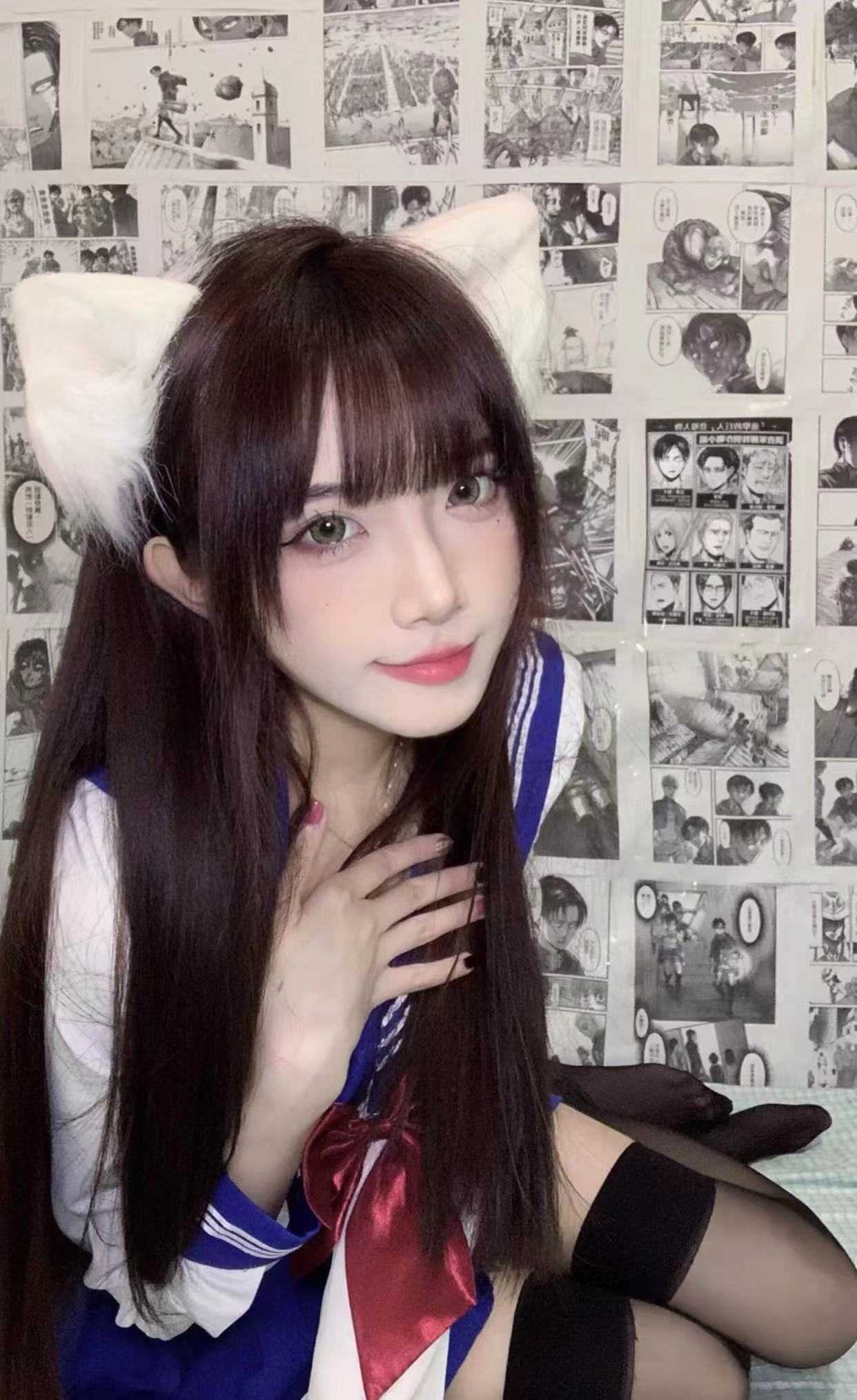 三点粉的妹子可上门