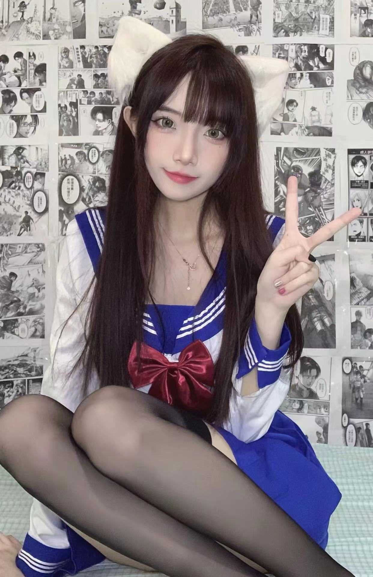 三点粉的妹子可上门