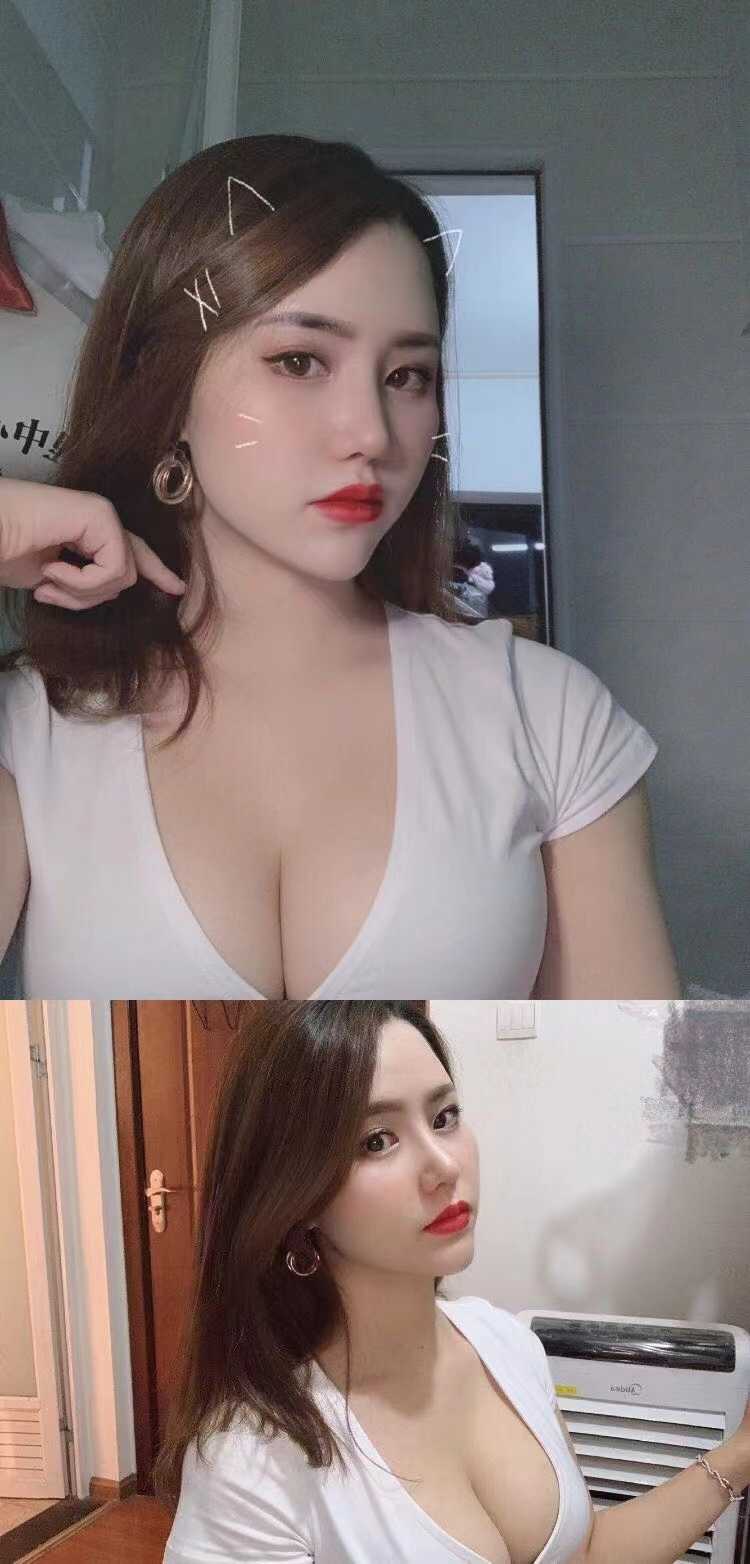 皮肤滑又白的妹子