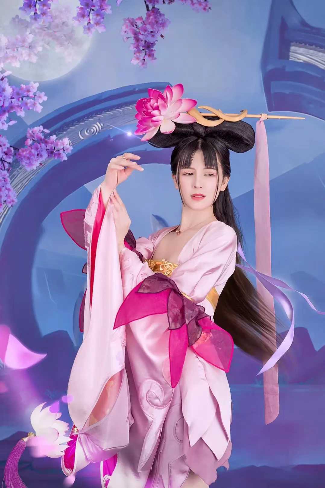 可爱的混血美女