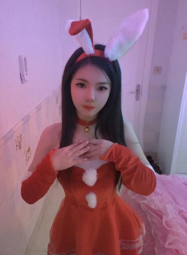 萧山圣诞cosplay尤物