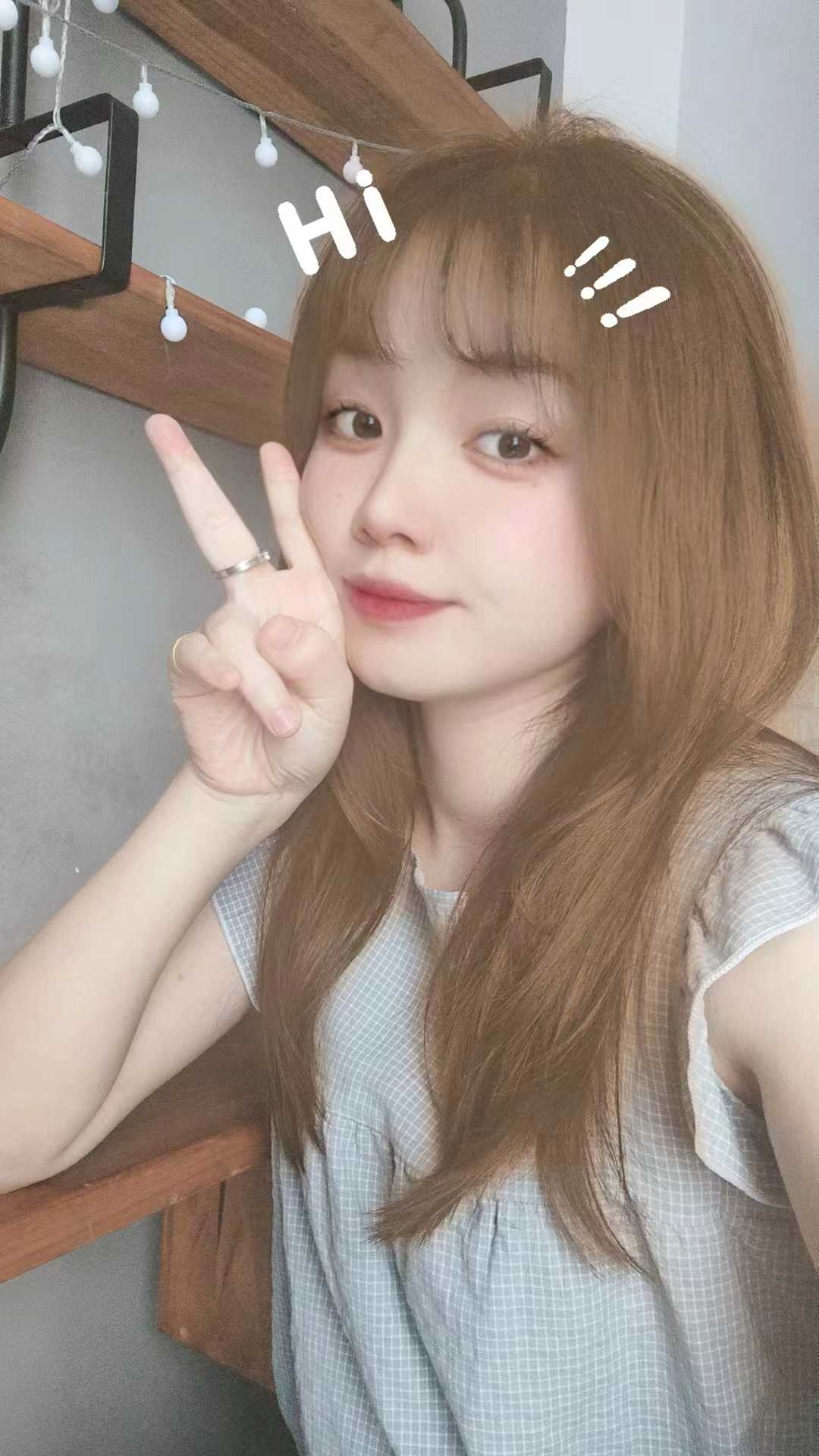 清纯呆萌小女友虫虫