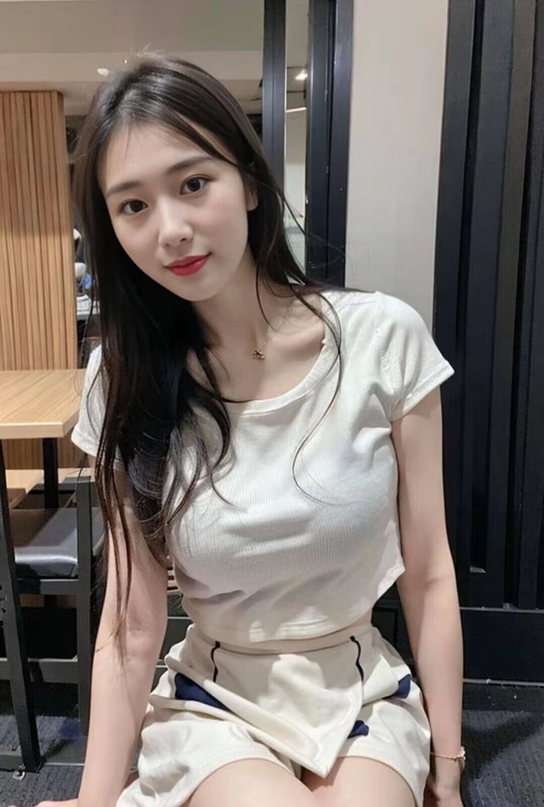 很体贴很卖力的小姐姐