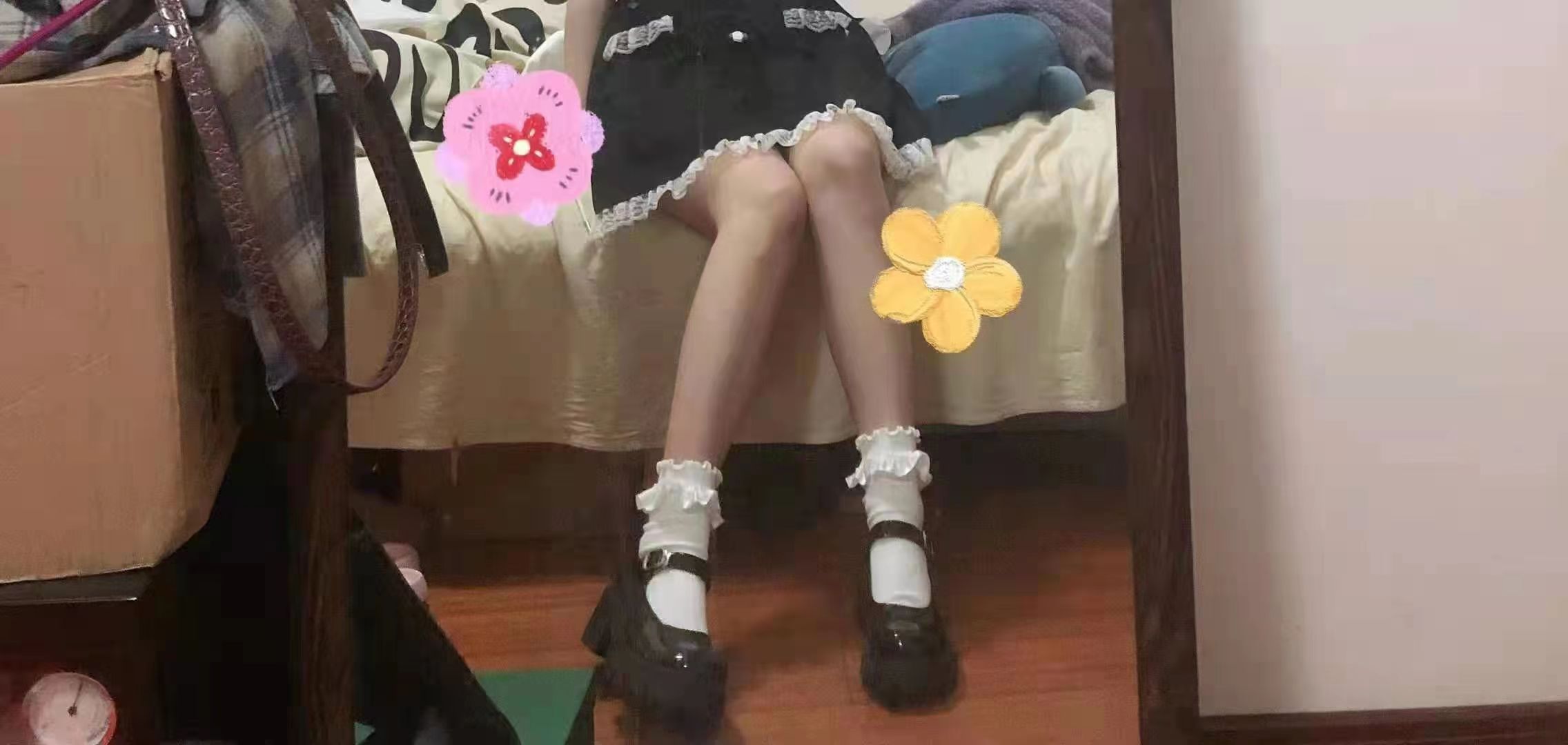 会一字马的兼职小姐姐