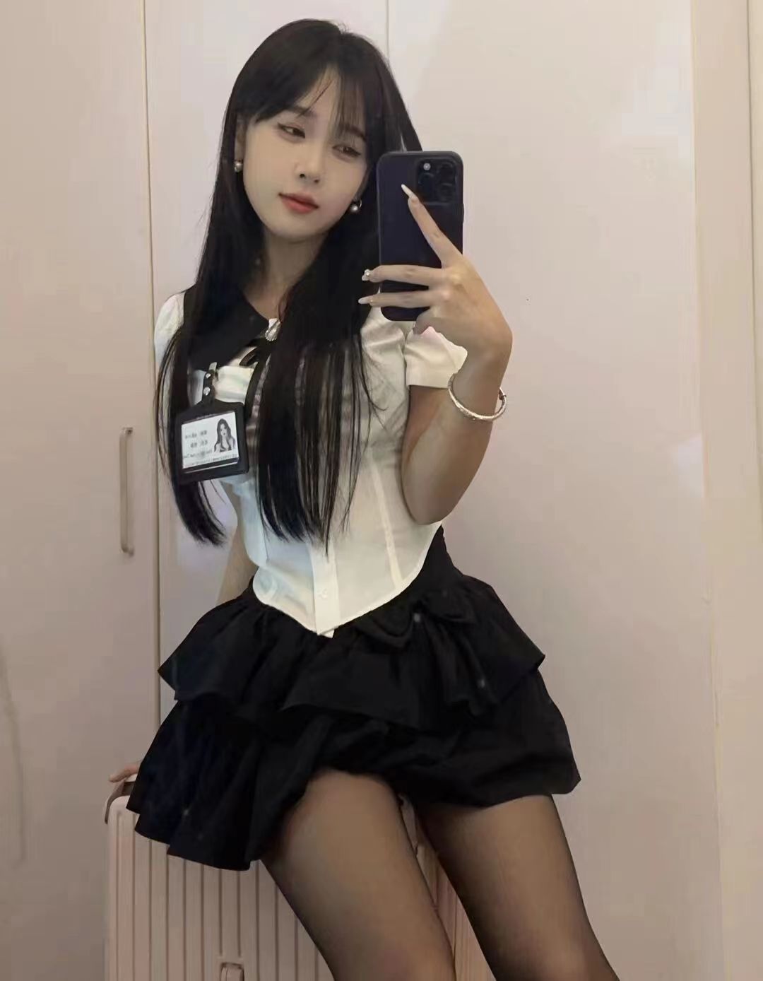 身材不错有颜值的妹妹