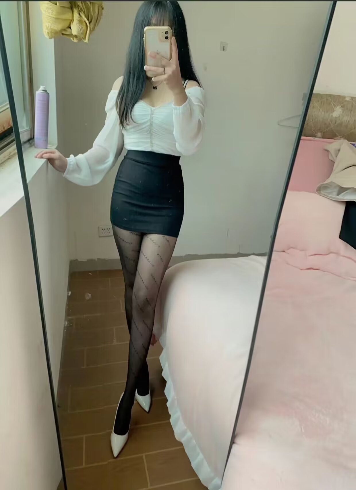 肤白貌美大长腿不机车