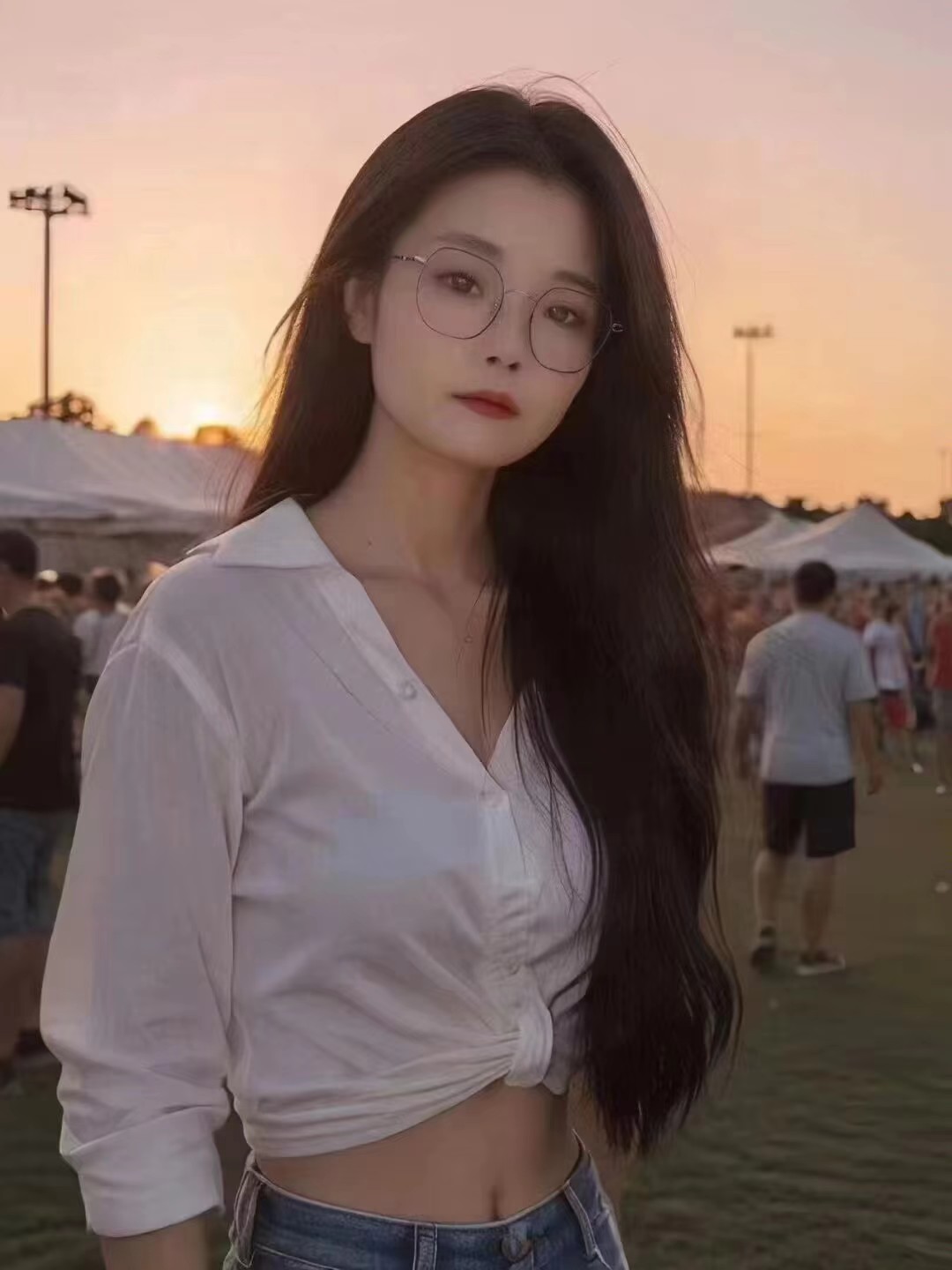 武汉乖巧甜蜜眼镜妹