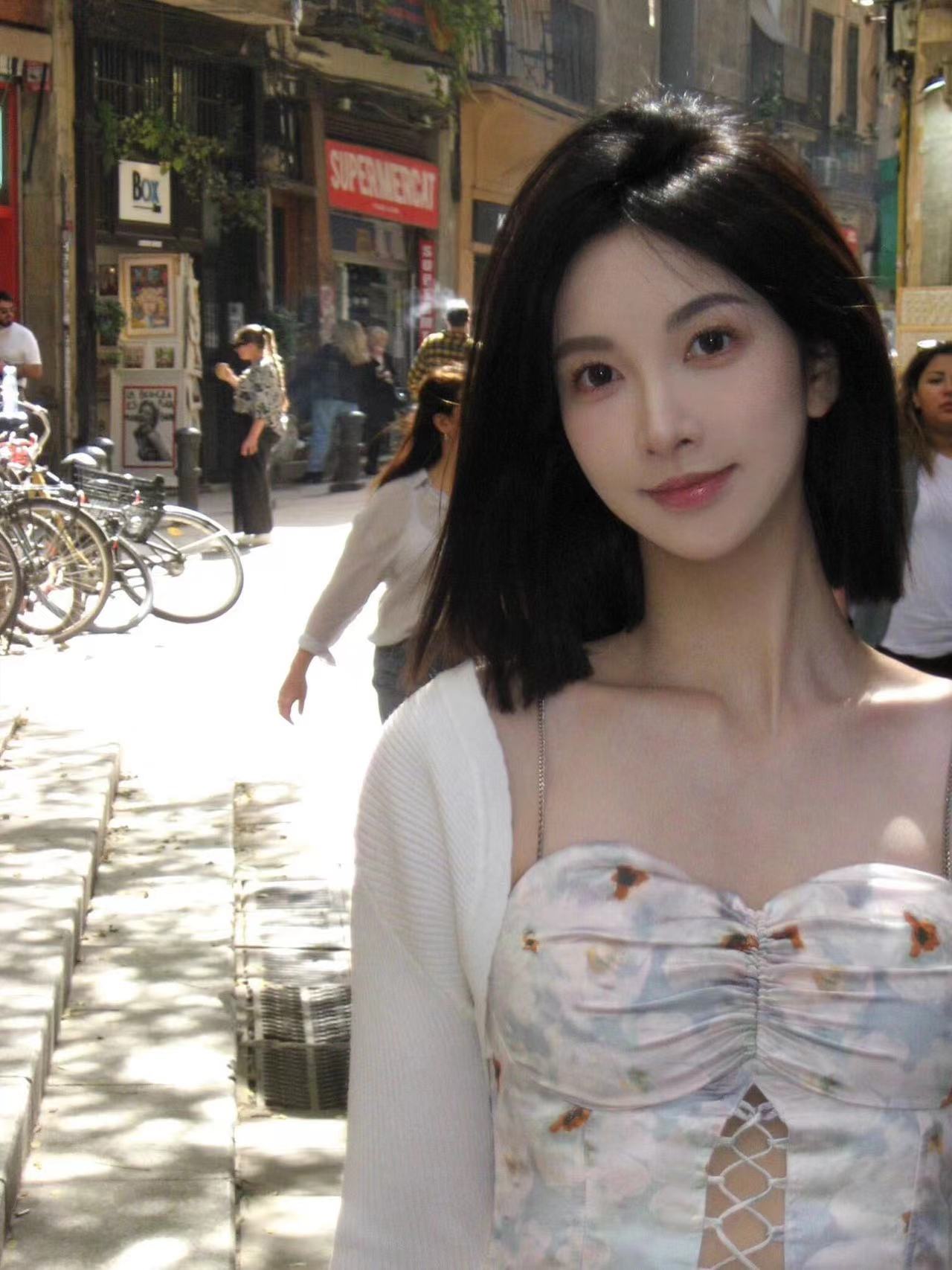 萧山区极品冷艳美女