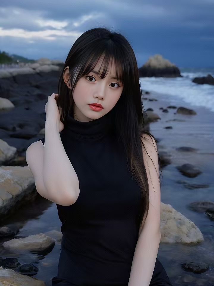 白嫩气质小甜妹可乐