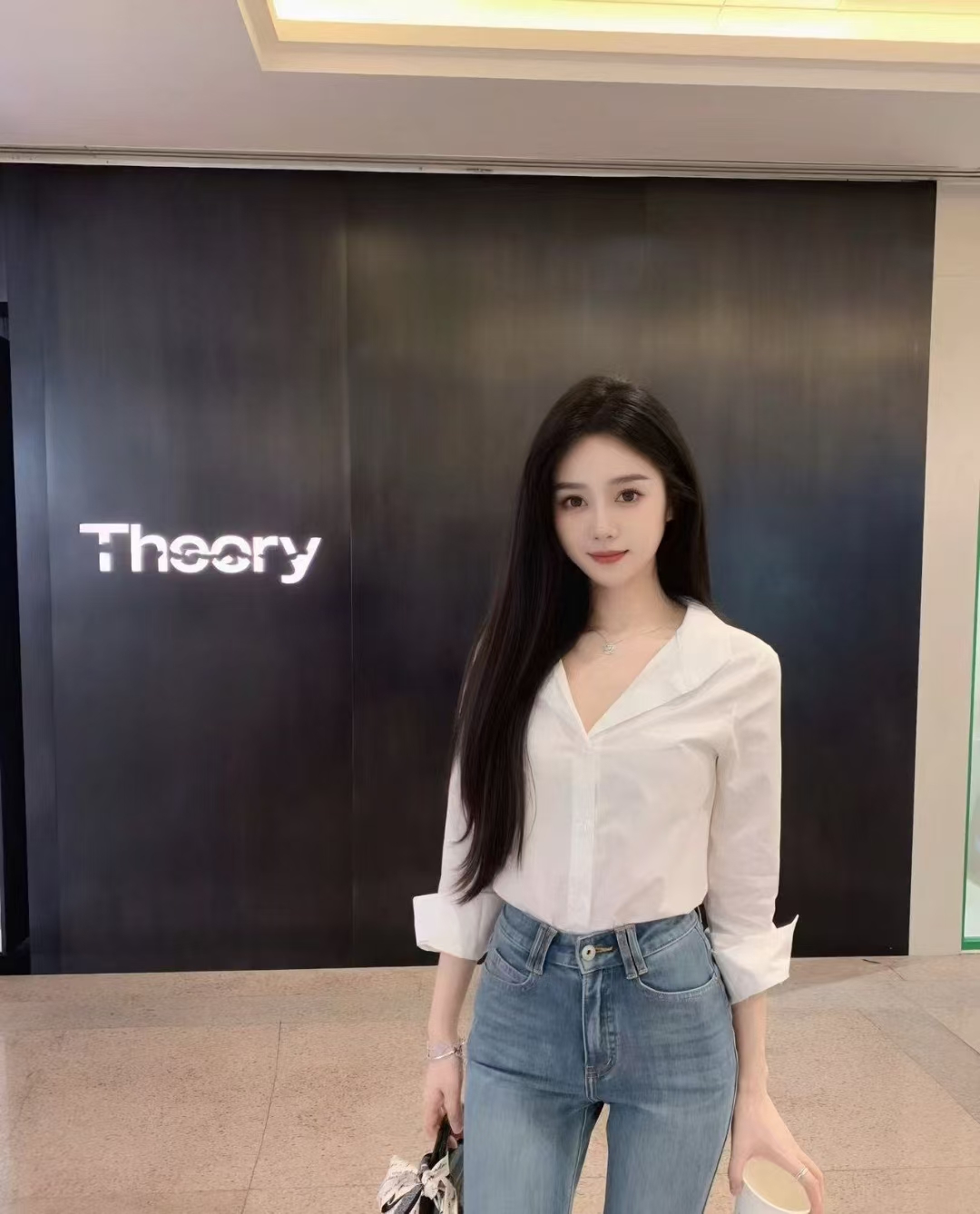 纯欲性感尤物，天然大车灯