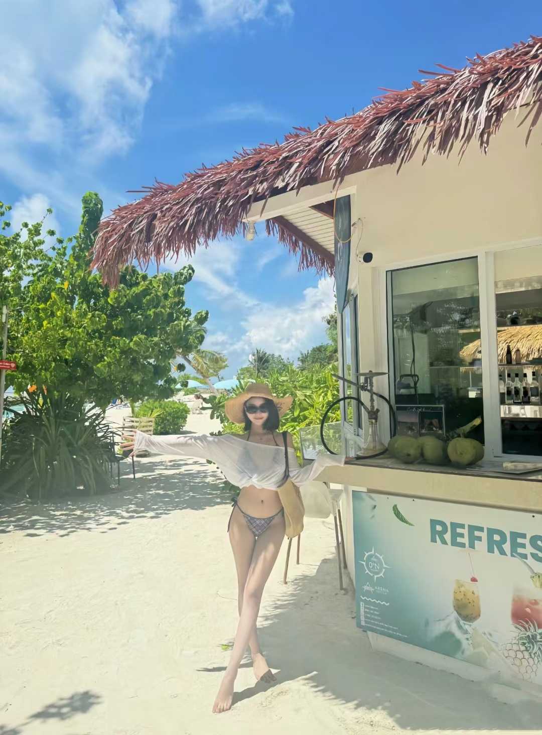 静安极品美人，活力四射