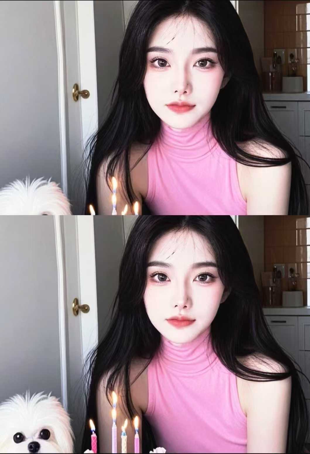 又润又紧，粉色的漂亮妹妹