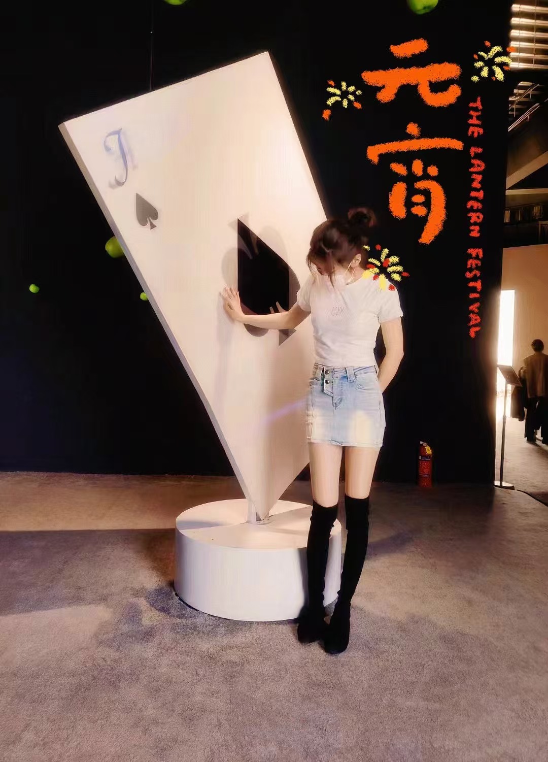 健身妹妹 平时在健身