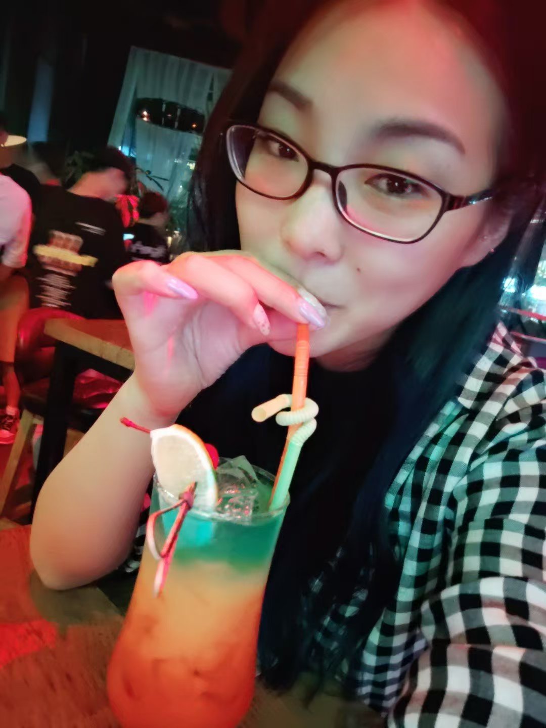 大坪热辣眼镜妹静静