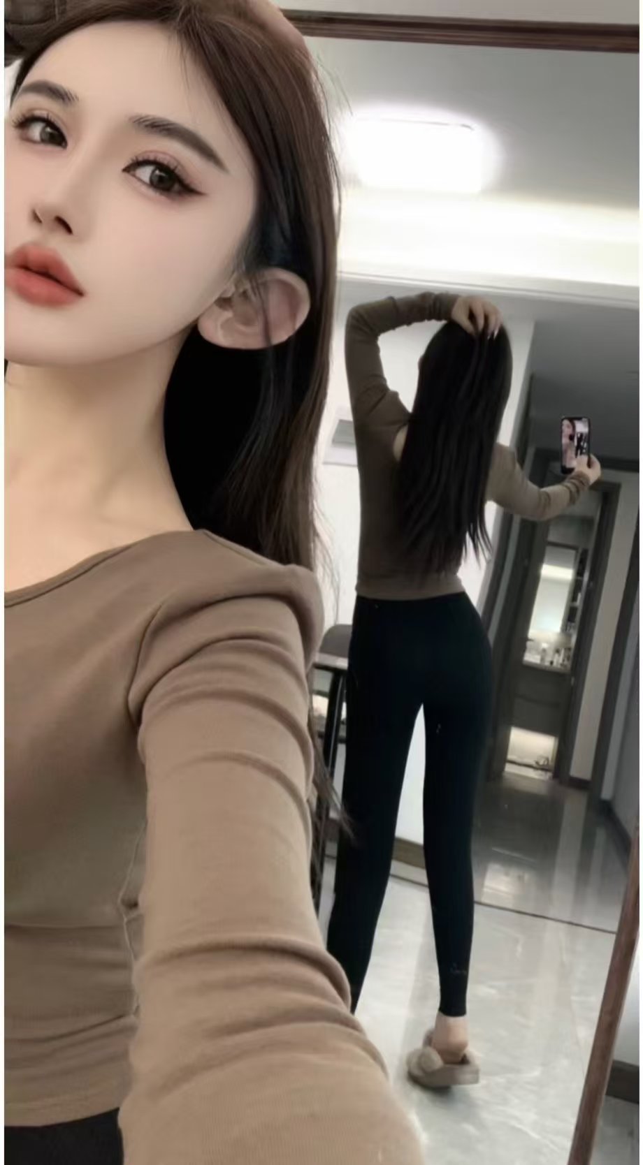 拱墅美臀小妞冬天