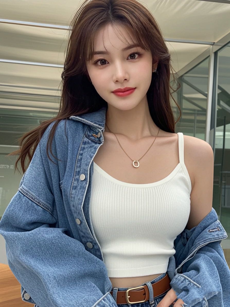 甜美可爱的妹妹