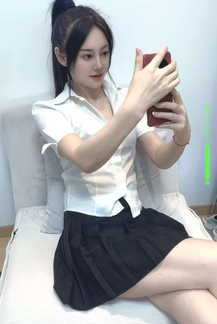 白净美御姐米粒