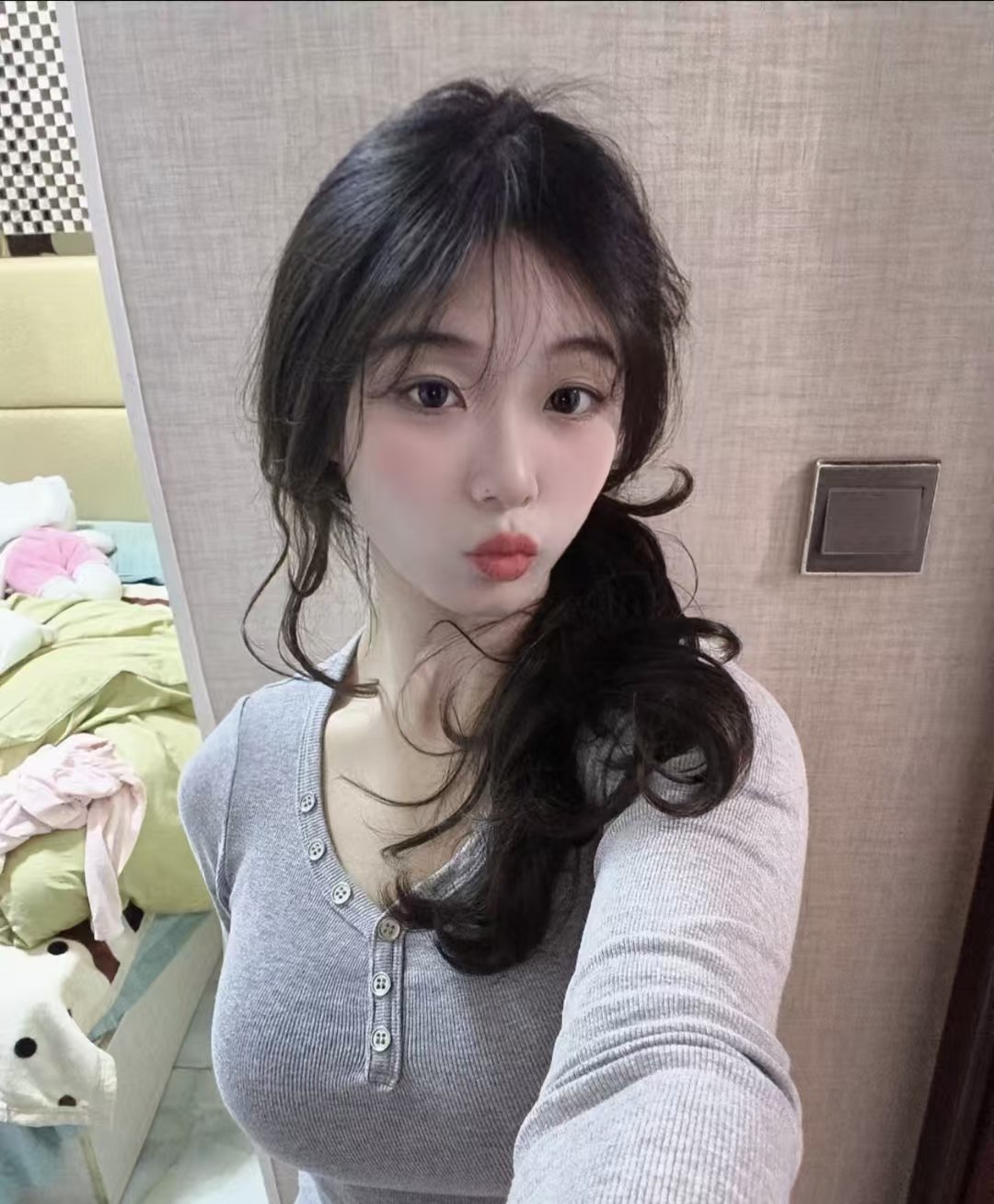 南山大白兔女友鱼鱼