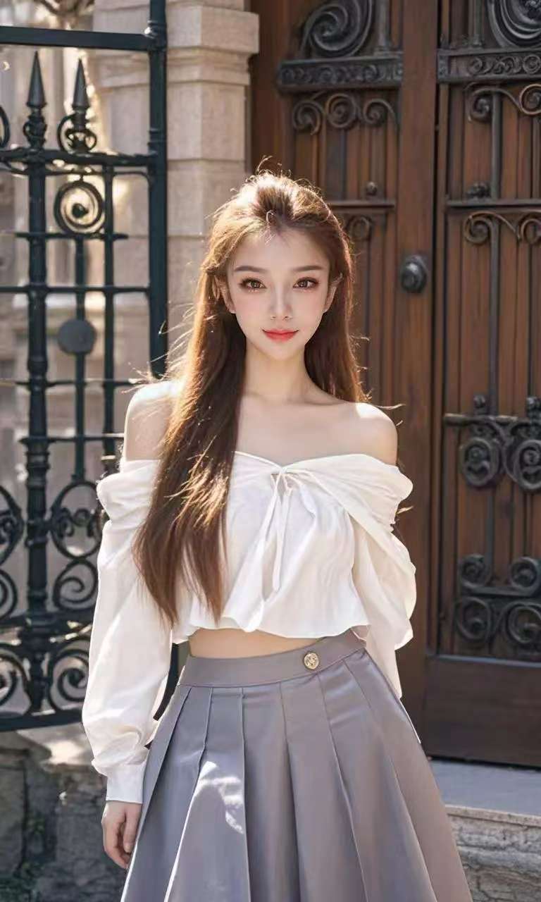 五官精致的美女