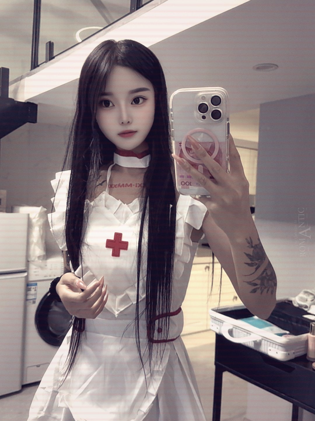 天河车陂 极品嫩妹 精神小妹 纹身 北北