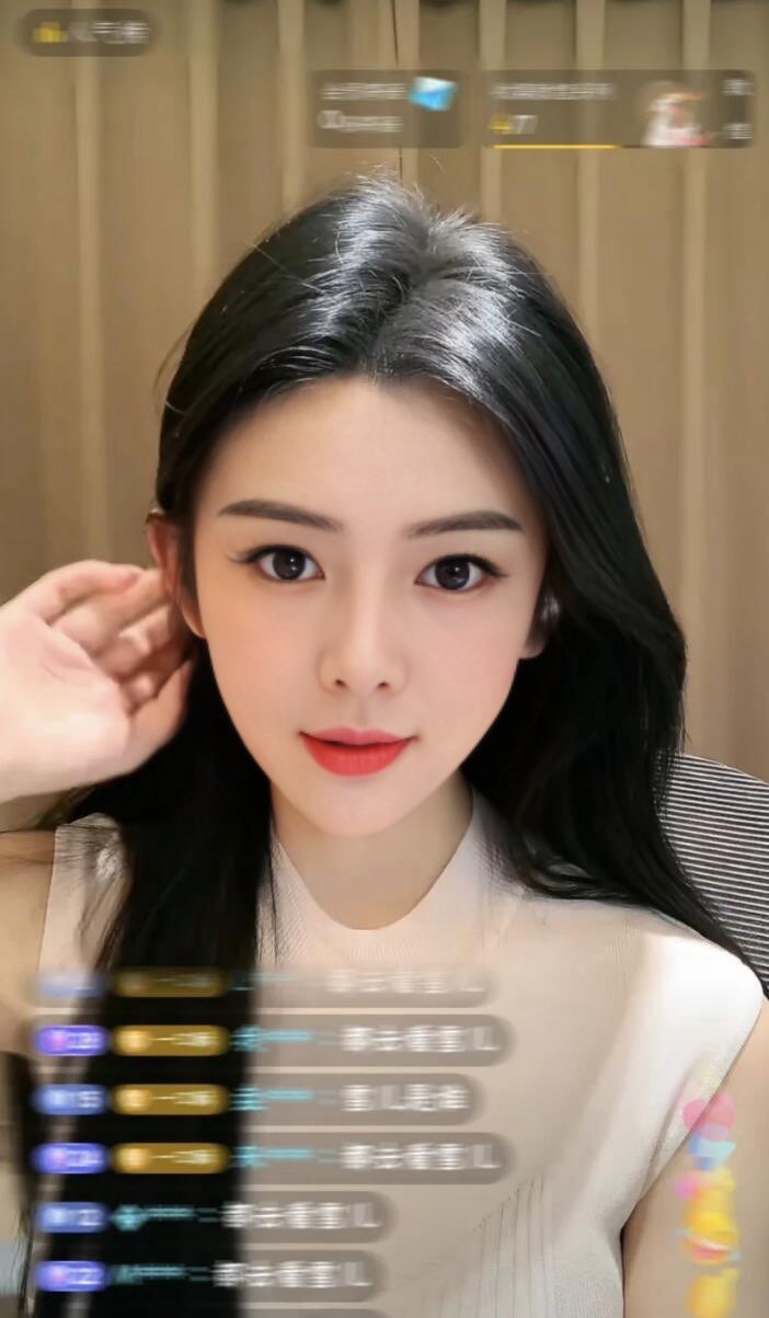 混血网红主播莉娜