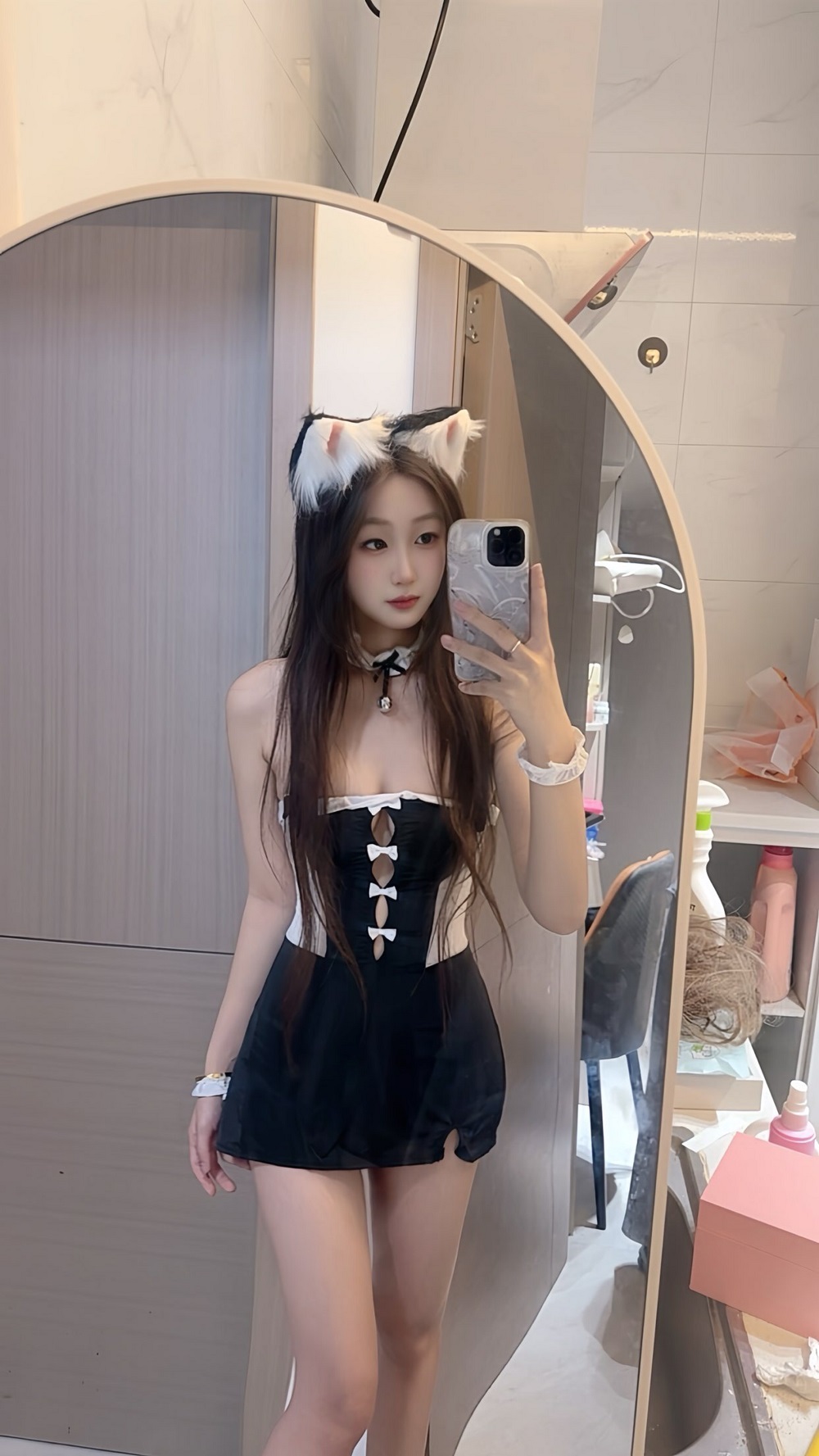 天河琪琪 18岁清纯小萝莉 照片对版 完美小炮架子