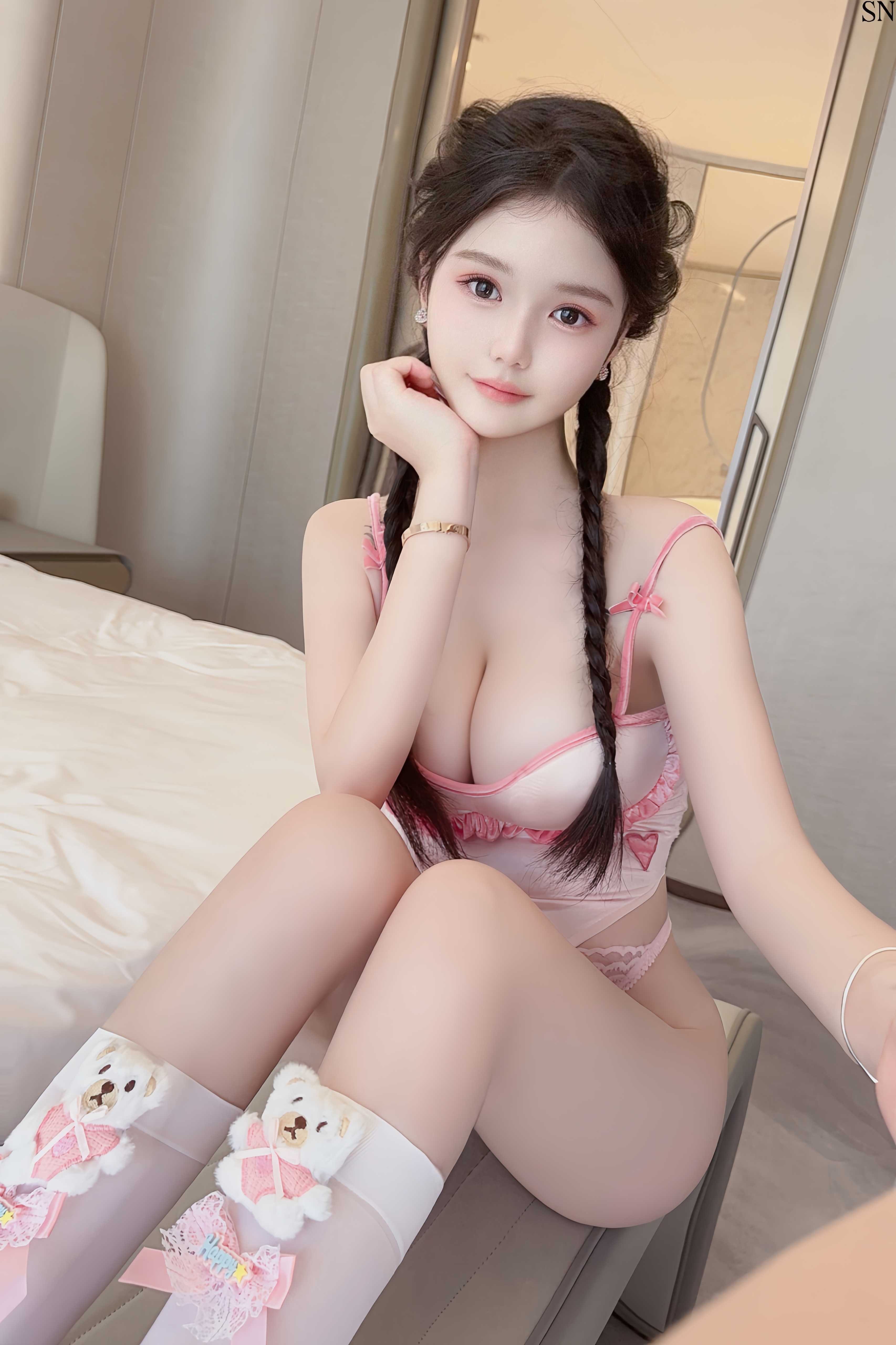 甜美可爱，性格温柔，肤白貌美