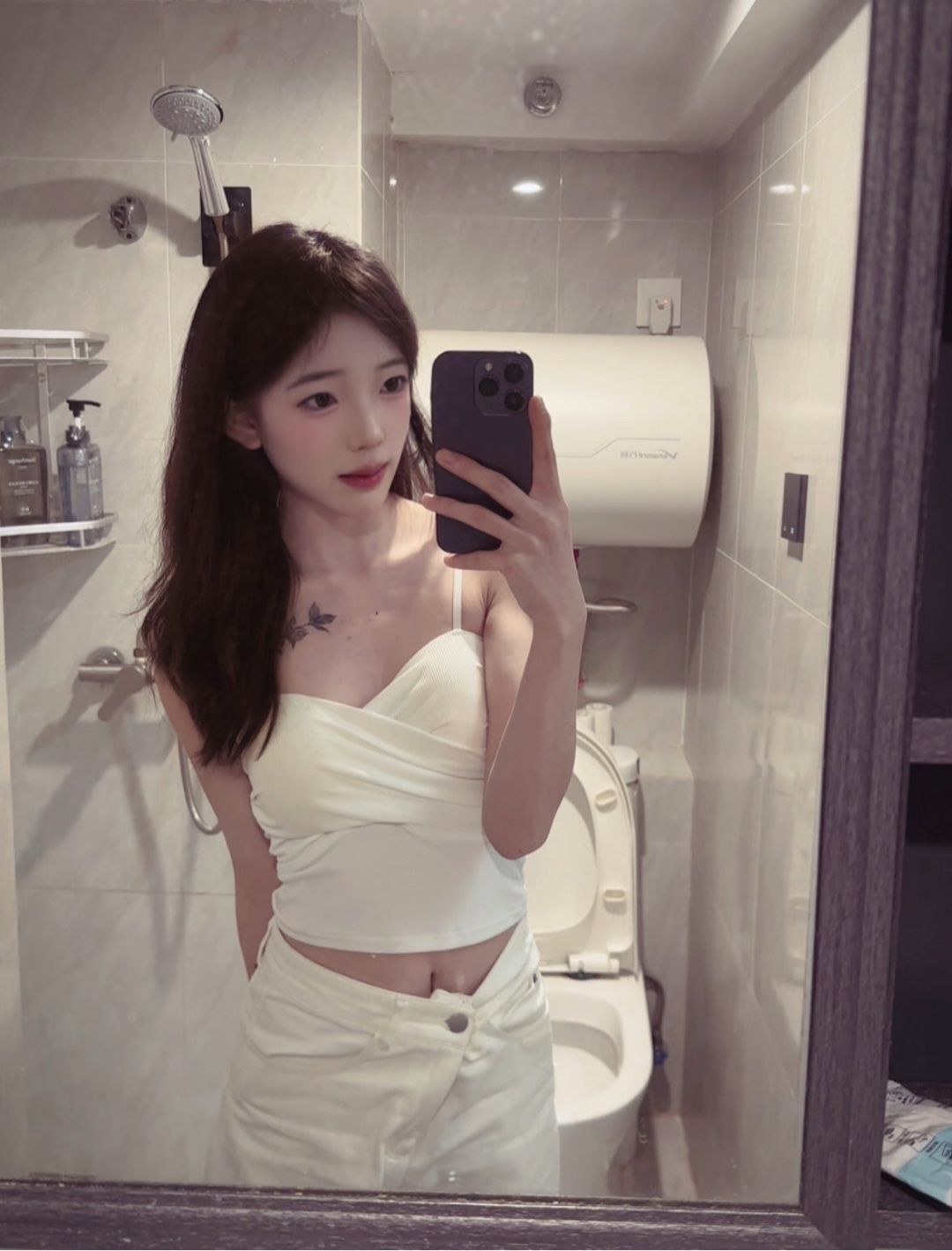 天河棠下07年蕊蕊 粉嫩多汁 制服小甜妹